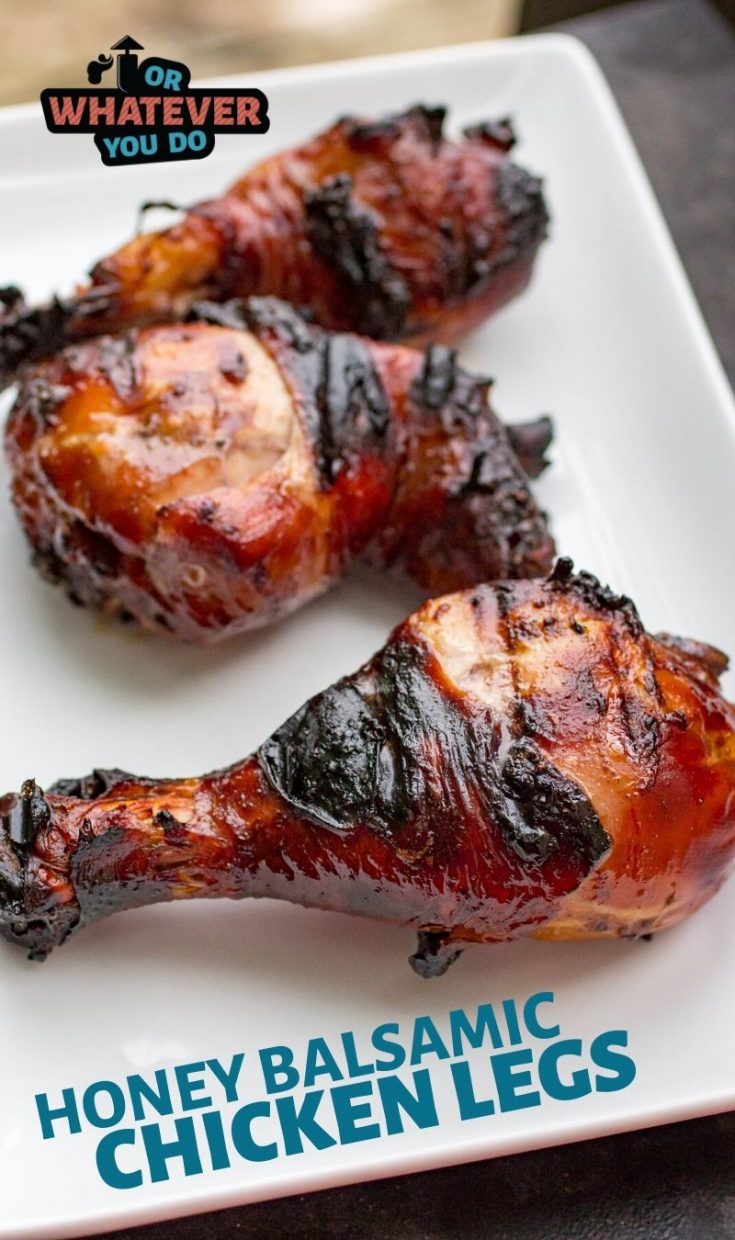 Honey Balsamic Traeger Grilled Chicken Legs WoodPellet Grill Recipe