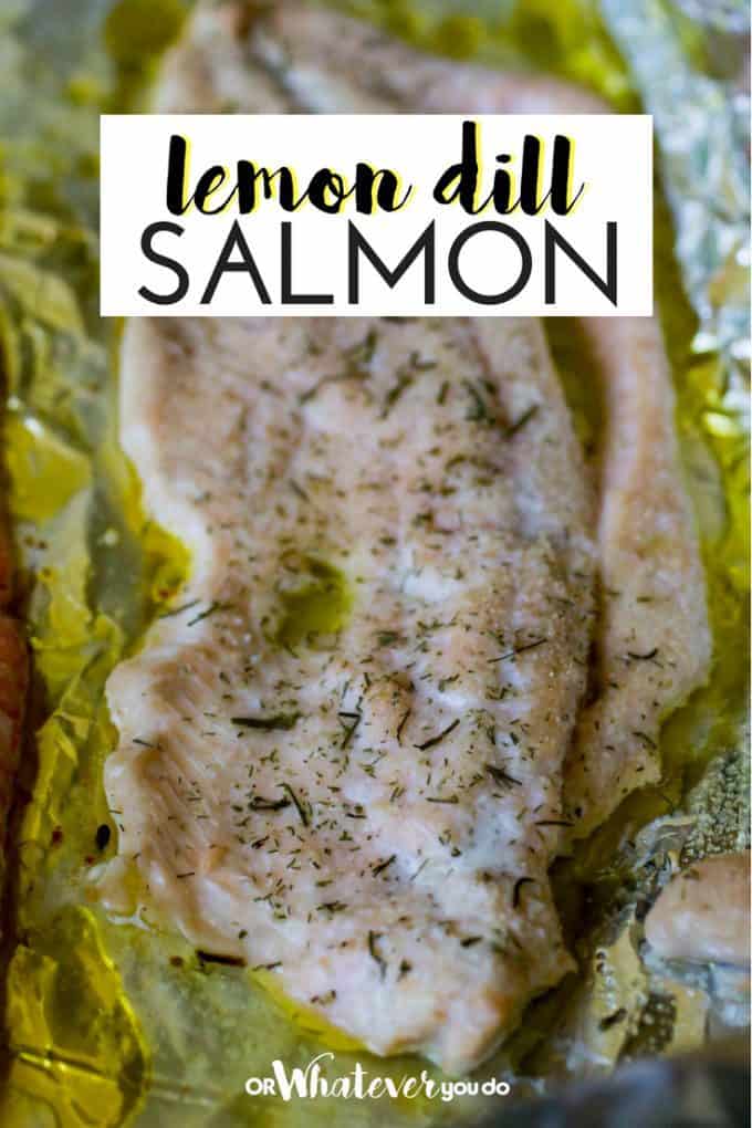 Traeger Grilled Lemon Dill Salmon