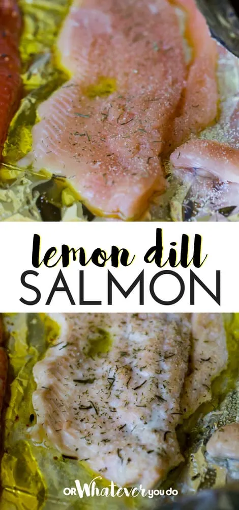 Traeger Grilled Lemon Dill Salmon