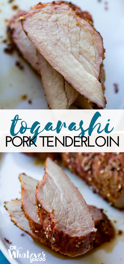 Togarashi Pork Tenderloin