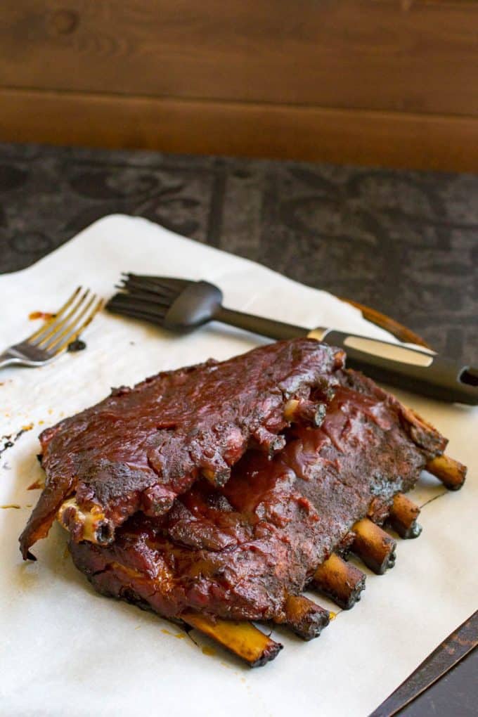 Traeger Grilled Pork Ribs