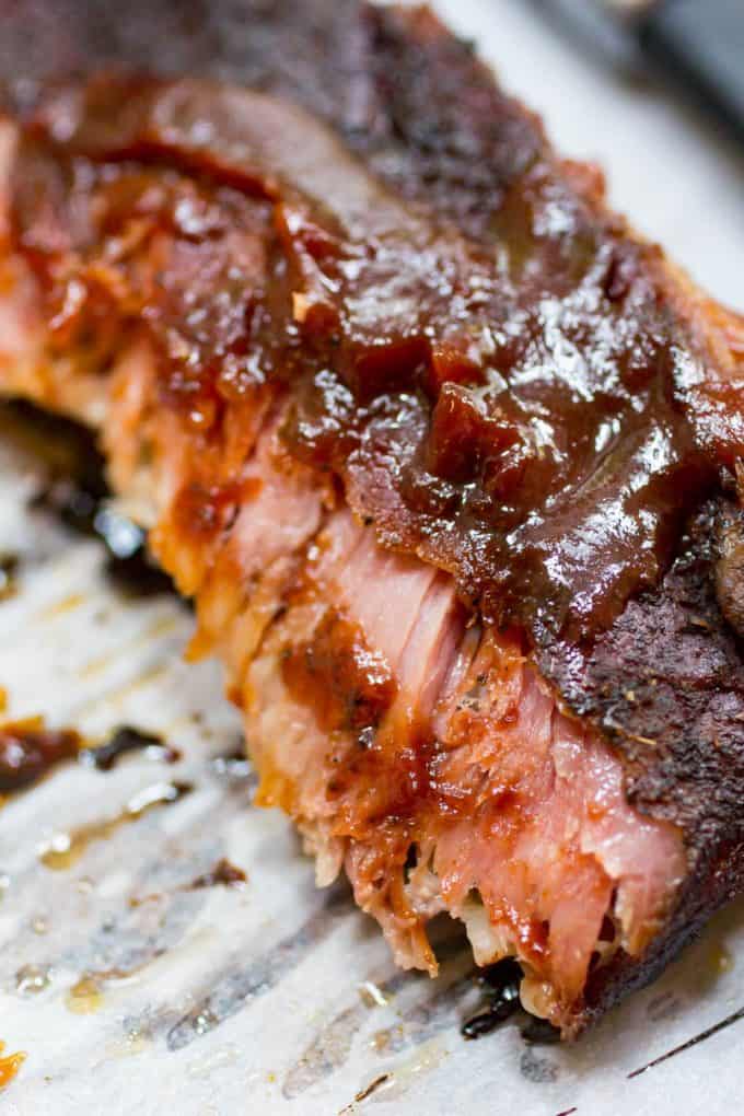 Traeger Grilled Pork Ribs