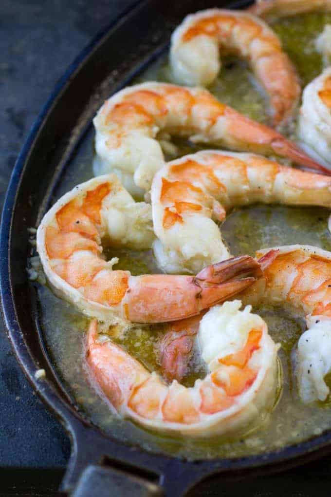 Traeger Grilled Shrimp Scampi