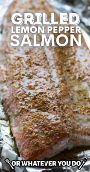 Lemon Pepper Traeger Grilled Salmon - Easy wood-fired salmon