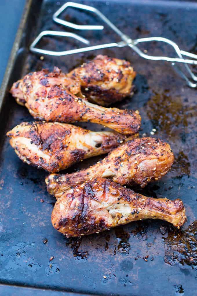 Traeger Korean Grilled Chicken Legs