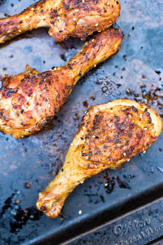 Traeger Korean Grilled Chicken Legs