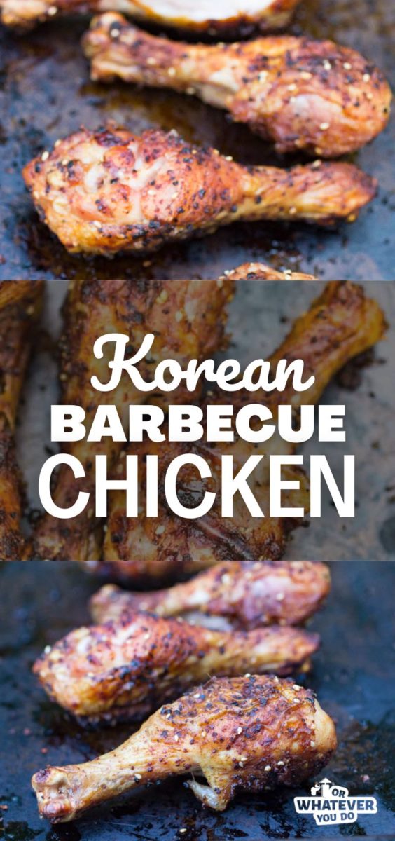Traeger Korean Grilled Chicken Legs Or Whatever You Do