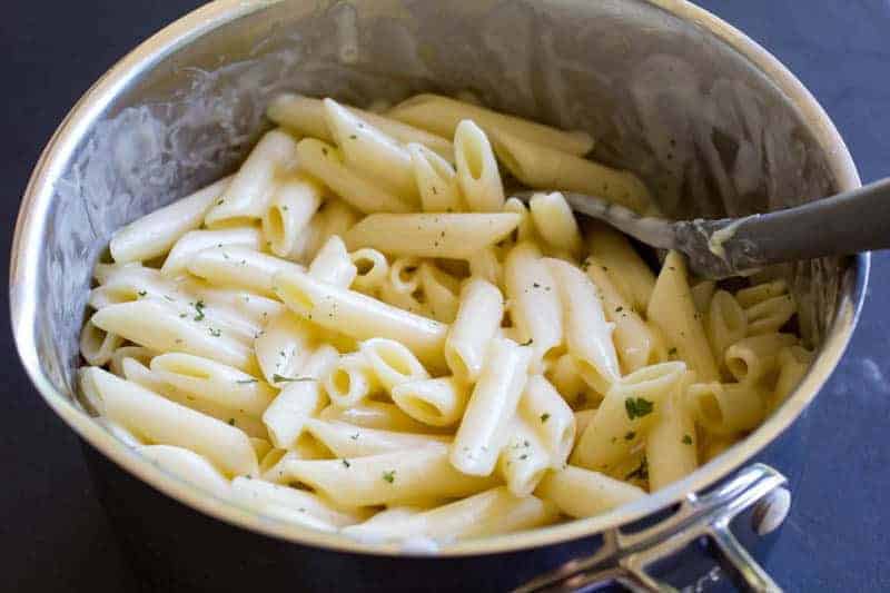 One-Pot Creamy Noodles - Easy kid-friendly side dish