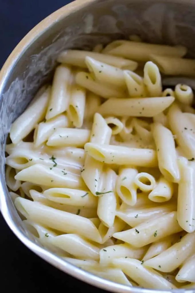 One-Pot Creamy Noodles - Easy kid-friendly side dish