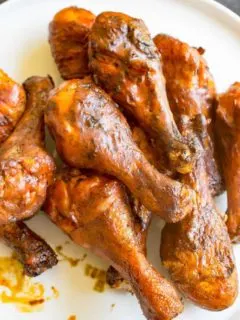 Traeger Grilled Buffalo Chicken Legs