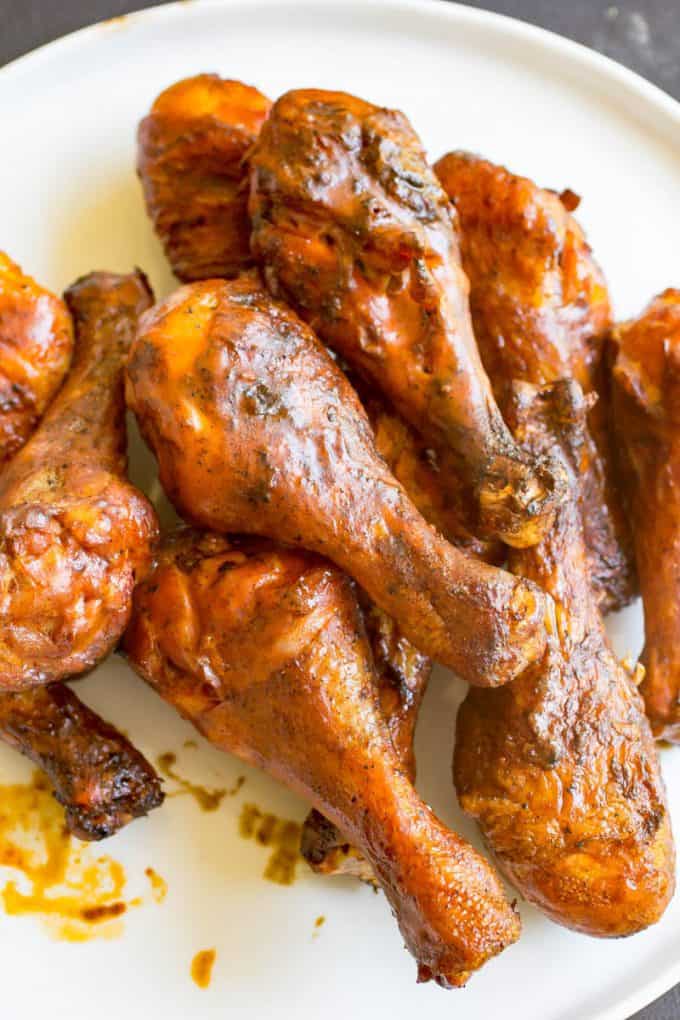 Traeger Grilled Buffalo Chicken Legs Easy woodfired chicken drummies