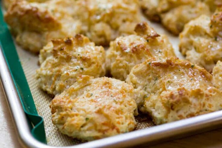 Traeger Grilled Cheddar Bay Biscuits