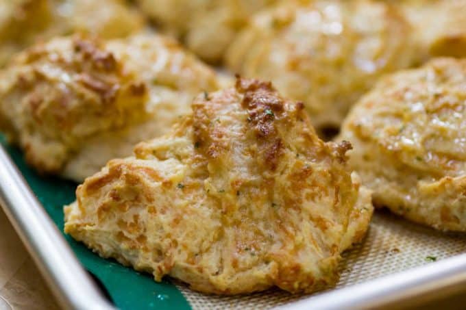 Traeger Grilled Cheddar Bay Biscuits