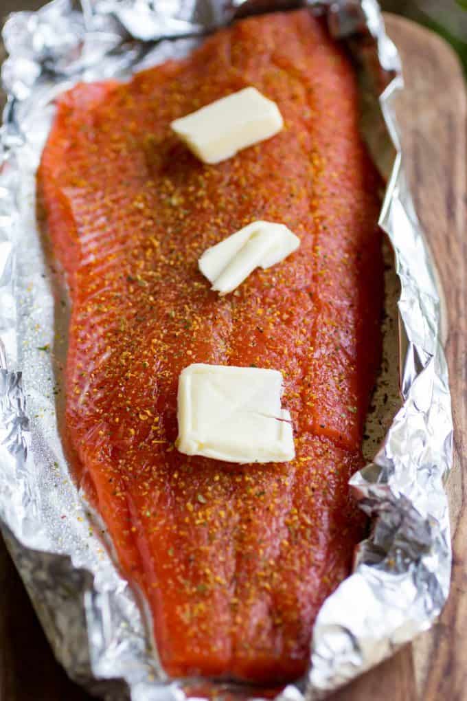 Lemon Pepper Traeger Grilled Salmon Easy Wood Fired Salmon