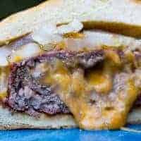 Traeger Grilled Stuffed Burgers