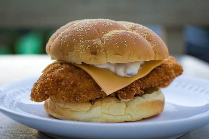 Crispy Panko Breaded Fish Sandwich-6