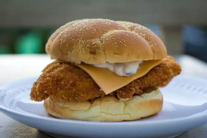 Crispy Panko Breaded Fish Sandwich-6