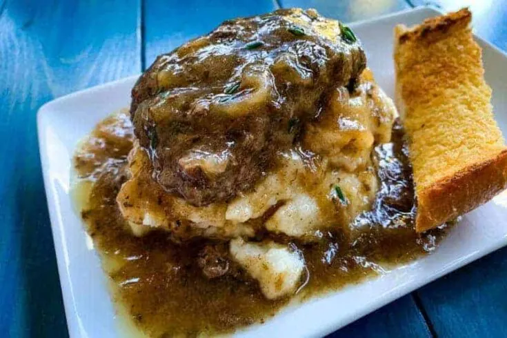 French Onion Burgers and Gravy