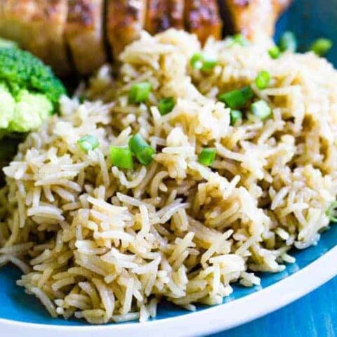 Instant Pot Stick of Butter Rice is a delicious and easy side dish that is full of flavor!