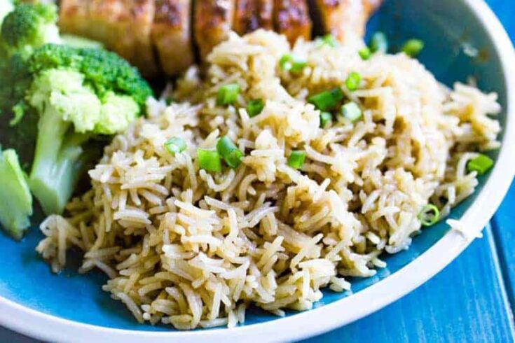 Instant Pot Stick of Butter Rice is a delicious and easy side dish that is full of flavor!