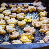 Traeger Smoked Smashed Potatoes