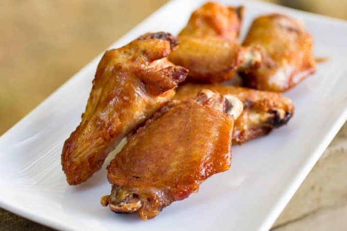 Smoked and Fried Chicken Wings