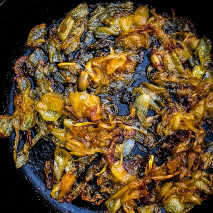 Traeger Smoked Caramelized Onions