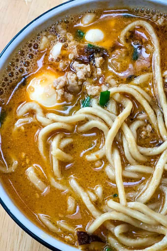 Spicy Tonkotsu Miso Ramen