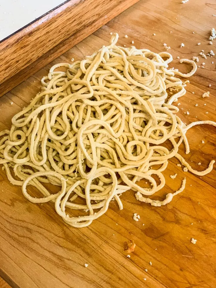 Homemade Ramen Noodles