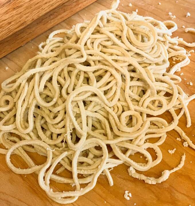 Homemade Ramen Noodles