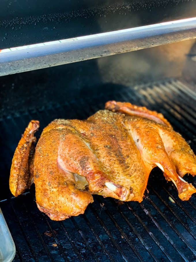 Traeger Spatchcock Smoked Turkey