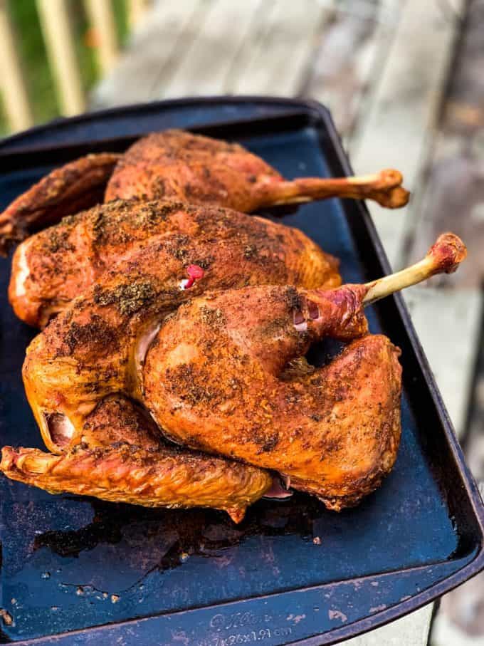 Traeger Spatchcock Smoked Turkey