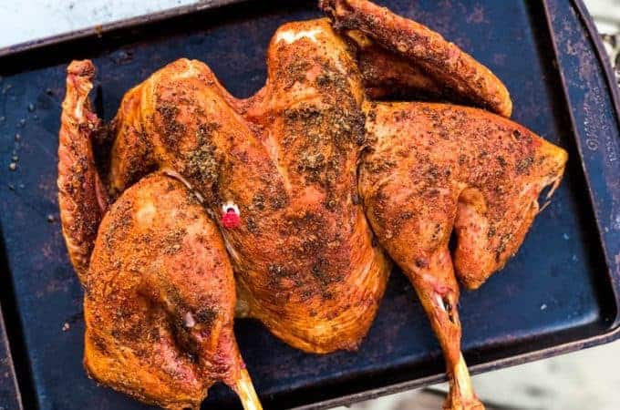 Traeger Spatchcock Turkey