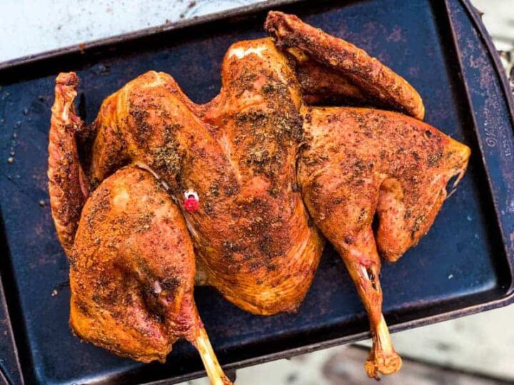 Traeger Smoked Spatchcock Turkey Recipe Delicious Thanksgiving Meal