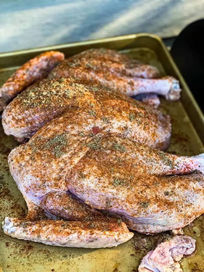 Traeger Spatchcock Smoked Turkey