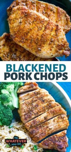 Traeger Blackened Pork Chops - Easy Traeger wood-pellet grill recipe