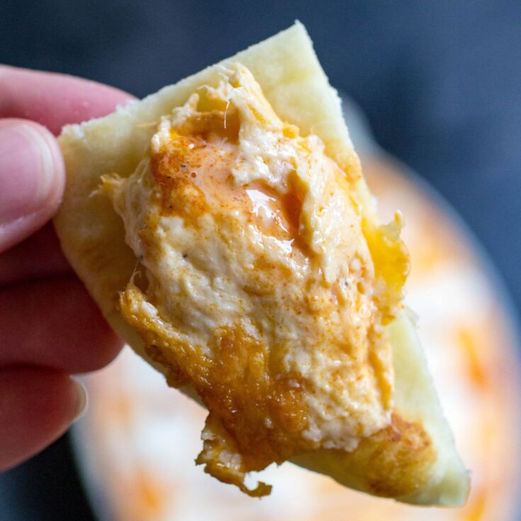 Smoked Buffalo Chicken Dip