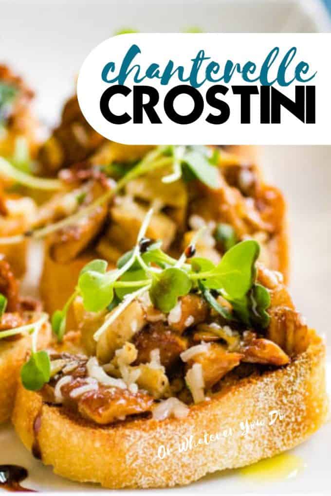 Chanterelle Crostini