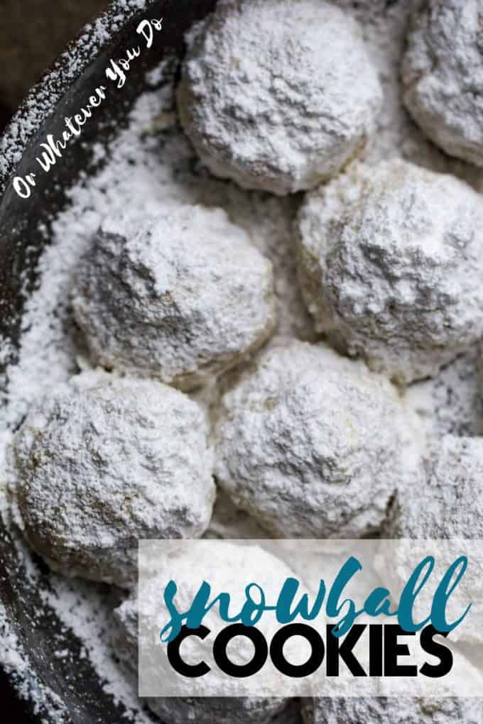 Snowball Cookies