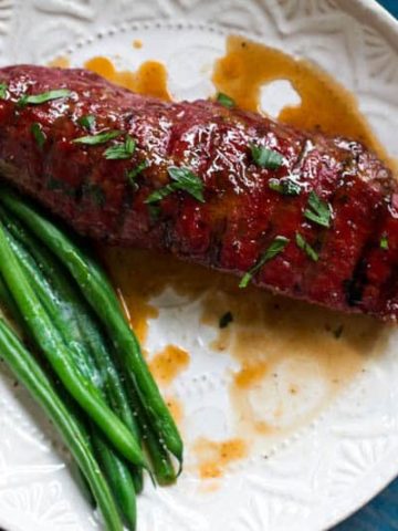 Reverse Seared Hanger Steak