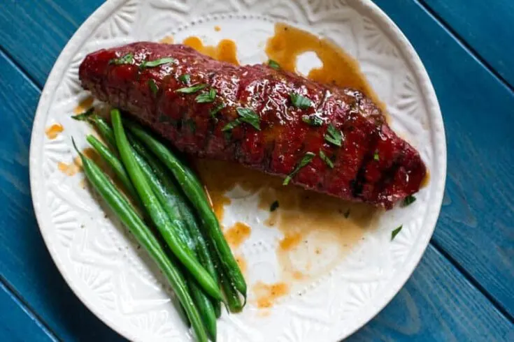 Reverse Seared Hanger Steak