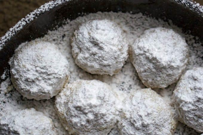 Snowball Cookies with Pecans