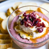 Whipped Cranberry Goat Cheese