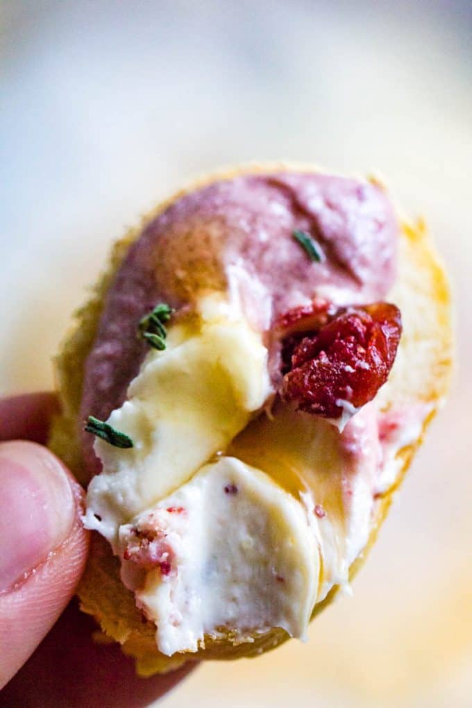 Whipped Cranberry Goat Cheese