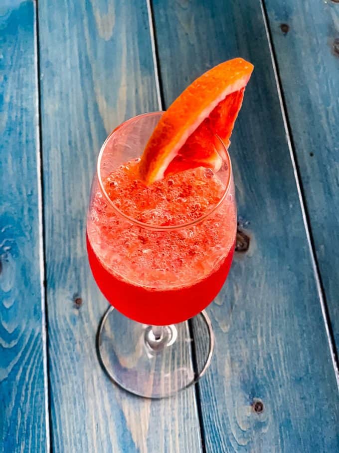 Blood Orange Cider Mimosa