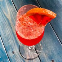 Blood Orange Cider Mimosa