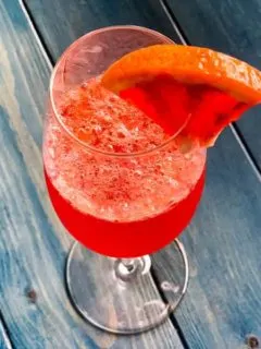 Blood Orange Cider Mimosa