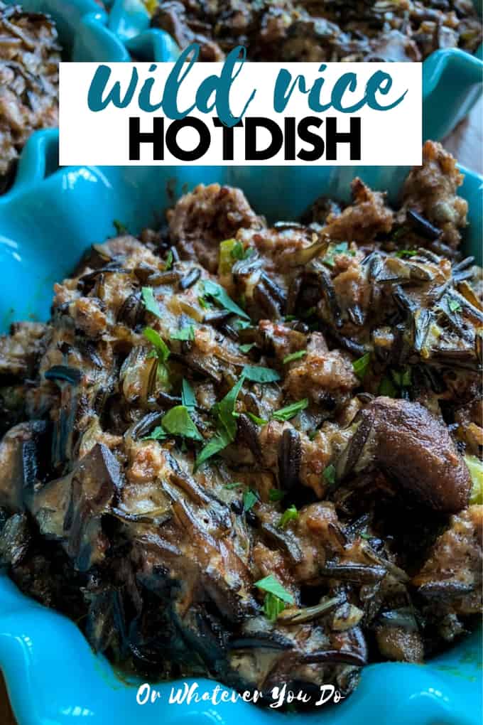 Wild Rice Casserole Hotdish Homemade Wild Rice Casserole Recipe