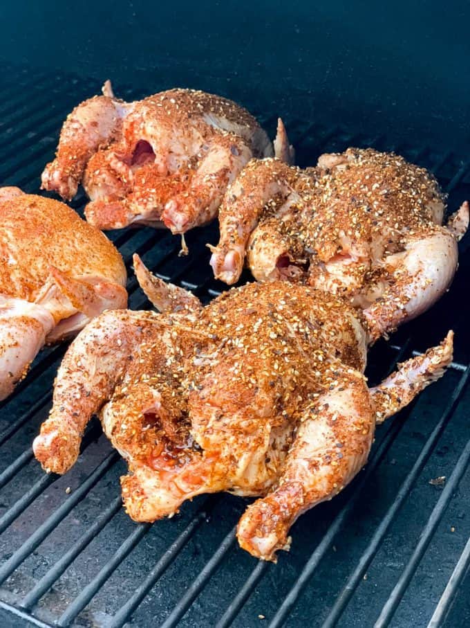 Traeger Smoked Cornish Hens