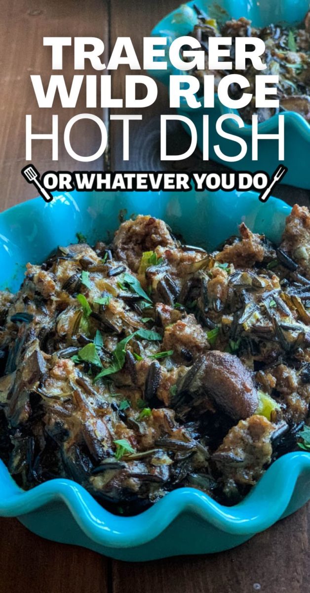 Traeger Wild Rice Hotdish Homemade Wild Rice Casserole Recipe from